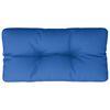 vidaXL Cuscino per Pallet Blu Reale 70x40x12 cm in Tessuto
