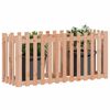 vidaXL Fioriera Rialzata Giardino Recinzione 150x50x70cm Legno Douglas