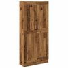 vidaXL Credenza Legno Antico 82,5x30,5x185 cm in Truciolato