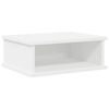vidaXL Comodino 2 pcs Bianco 40 x 31 x 15 cm Legno multistrato