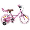 vidaXL Bicicletta per Bambini 12 Pollici per bambini di 2-4 anni