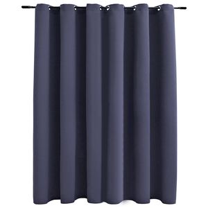 vidaXL Tenda Oscurante con Anelli in Metallo Antracite 290x245 cm