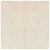 vidaXL Tappeto Shaggy Antiscivolo Crema 200 x 200 cm PP