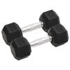 vidaXL Manubri 2 pz 6 kg Totale in Ghisa