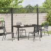 vidaXL Set da Pranzo per Giardino 5 pcs Antracite