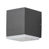 KONSTSMIDE Lampada da Parete a LED Monza 1x6 W Grigio Scuro
