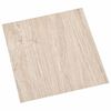 vidaXL Tavole per Pavimenti Bianco e Colore Legno 5,11 m&sup2; 55 pz PVC