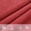 vidaXL Vela Parasole 160 g/m&sup2; Rossa 2,5x4 m in HDPE