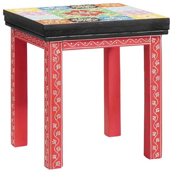 vidaXL Tavolo Nesting Marrone 38 x 38 x 41.5 cm