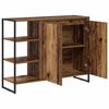 vidaXL Mobile laterale Legno vecchio 96.5 x 30 x 75 cm