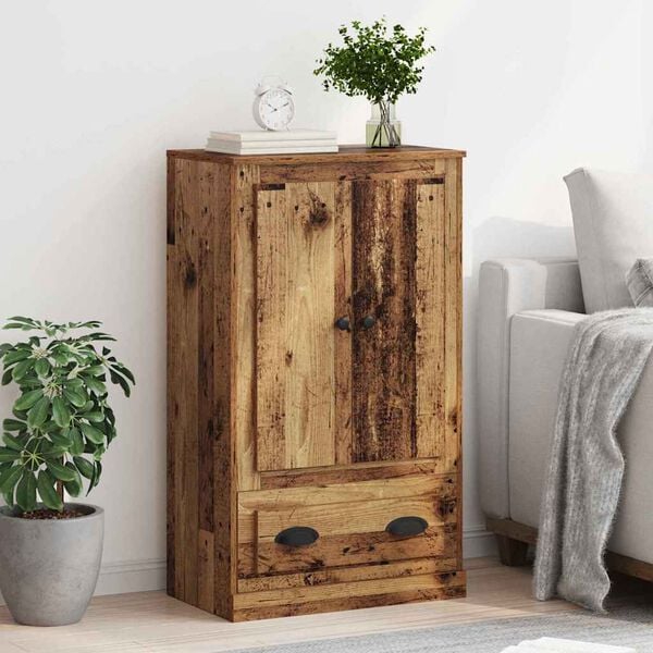 vidaXL Credenza Legno vecchio 60 x 35,5 x 103,5 cm Legno multistrato
