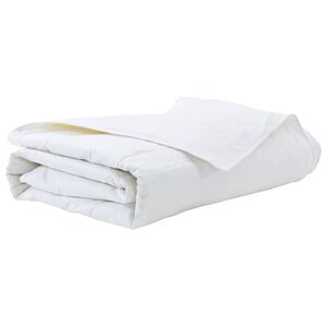vidaXL Piumino Letto Estivo 135 x 200 cm Estate Piuma Bianco