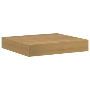 vidaXL Scaffale da parete A parete Marrone 23 x 23,5 x 3,8 cm