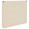 vidaXL Vetrina a muro Beige 60 x 8,5 x 54 cm Legno compensato