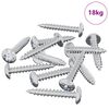 vidaXL Chiodo autofilettante 9231 pz Zincato Acciaio