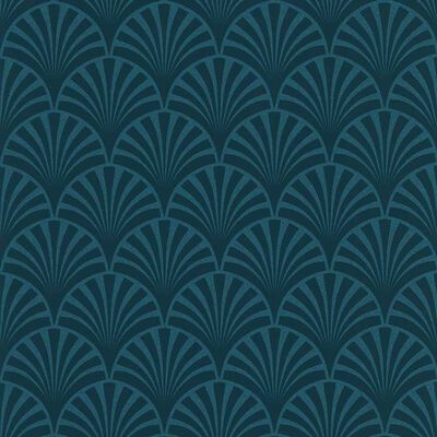 Noordwand Carta da Parati couleurs & matières 20's Pattern Artdeco Blu