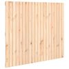 vidaXL Testiera da Parete 127,5x3x110 cm in Legno Massello di Pino