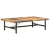 vidaXL Tavolino da Salotto 142x90x42 cm in Legno Massello di Recupero
