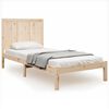 vidaXL Giroletto senza Materasso 100x200 cm in Legno Massello di Pino