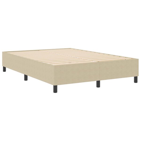 vidaXL Struttura letto piattaforma Grigio Verde 140 x 200 cm Tessuto