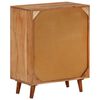 vidaXL Credenza 60x35x74 cm in Legno Massello di Acacia