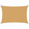vidaXL Vela Parasole 160 g/m&sup2; Rettangolare Sabbia 2x2,5 m in HDPE