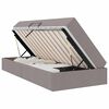 vidaXL Letto con contenitore e materasso Talpa 90 x 190 cm Poliestere