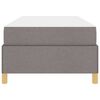 vidaXL Struttura del letto con materasso Talpa 80 x 200 cm Tessuto