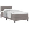 vidaXL Letto a molle con testiera Talpa 90 x 200 cm Tessuto