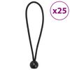 vidaXL Corde Elastiche con Palline 25 pz 21x0,5 cm