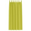 vidaXL Tende Blackout con Anelli 2 pcs Verde 245 x 140 cm Poliestere