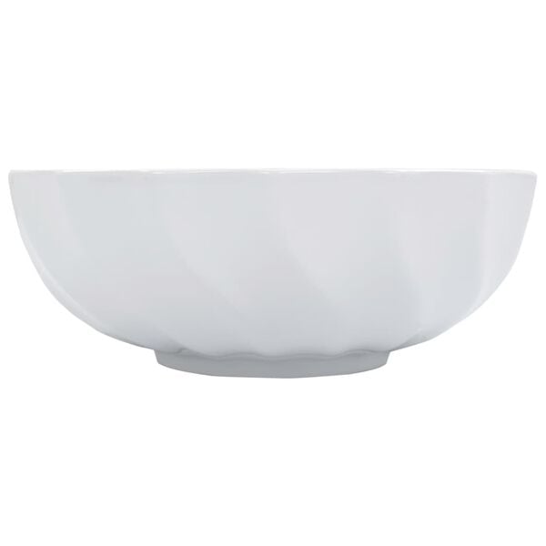 vidaXL Lavandino 46x17 cm in Ceramica Bianco