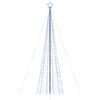 vidaXL Albero di Natale a LED con Punte 1534 LED Blu 500 cm