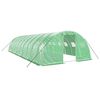vidaXL Serra con Telaio in Acciaio Verde 40 m&sup2; 10x4x2 m