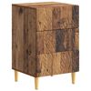 vidaXL Comodino Legno antico 43 x 39,5 x 66,5 cm Legno ingegnerizzato