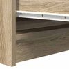 vidaXL Credenza Rovere Sonoma 100x35x99 cm in Legno Multistrato