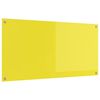 vidaXL Rivestimento da Cucina Giallo 120 x 60 x 0,6 cm vetro temperato