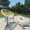 vidaXL Sedia Acapulco da Giardino in Polyrattan Beige