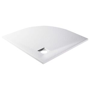 vidaXL Piatto Doccia in SMC Bianco 90x90 cm