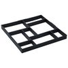 vidaXL Stampi per Pavimenti 2 pz 50,4x50,4x4,3 cm Plastica