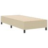vidaXL Struttura letto piattaforma Grigio Verde 100 x 200 cm Tessuto