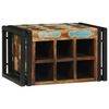 vidaXL Portabottiglie 2 pz 46 x 35 x 27,5 cm Legno Recuperato Massello