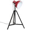 vidaXL Lampada da Terra 25 W Rosso Anticato 61x61x90/150 cm E27