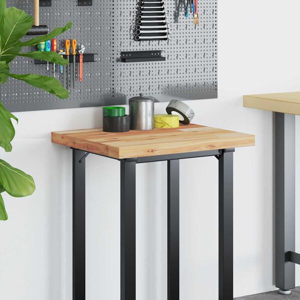 vidaXL Piano Scrivania a Olio 60x50x4 cm Legno Massello di Acacia