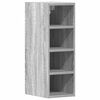vidaXL Mobile Pensile &ldquo;Riga&rdquo; Grigio Sonoma 20x29,5x60 cm