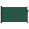vidaXL Tenda da Sole Laterale Retrattile Verde Scuro 117x300 cm