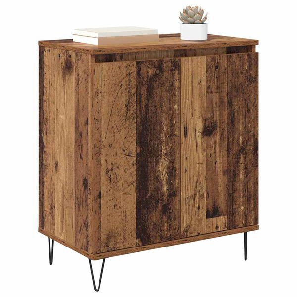 vidaXL Credenza Legno vecchio 60 x 35 x 70 cm Legno multistrato