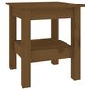 vidaXL Tavolino da Salotto ambra 35x35x40 cm Legno Massello di Pino