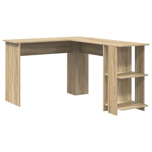vidaXL Scrivania ad angolo Rovere Sonoma Legno ingegnerizzato