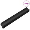 vidaXL Manico 973 pz Nero 106 x 7,4 x 15,5 mm Alluminio